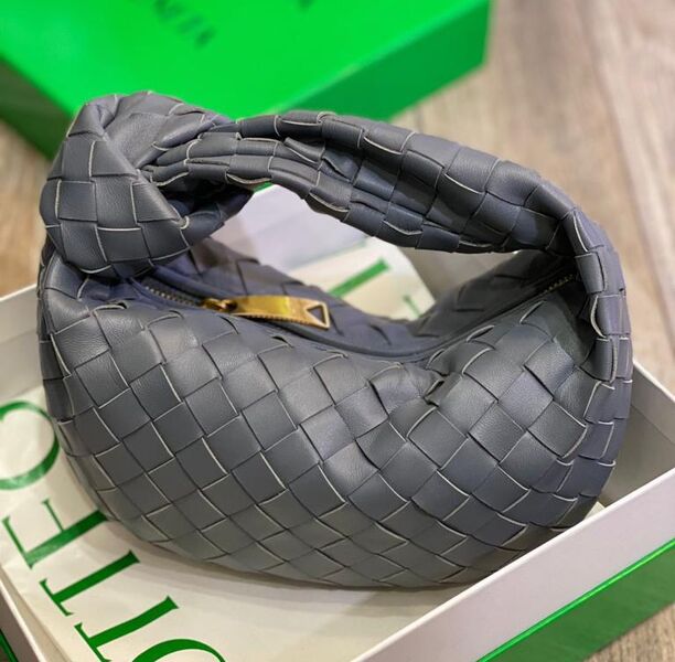 Сумка Bottega Veneta женский кожа графитовый 72632