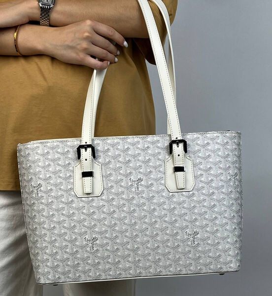 Сумка Goyard женский кожа белый 156597