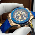 Мужские часы Hublot Big Bang синий 155571-4