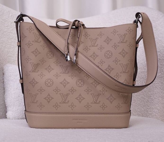 Сумка Louis Vuitton женский кожа бежевый 172288