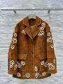 Куртка Ermanno Scervino женский замша бежевый 197895-5