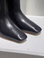 Сапоги Jil Sander женский кожа черный 163314-2