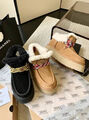 Угги Ugg женский замша бежевый 129820-3