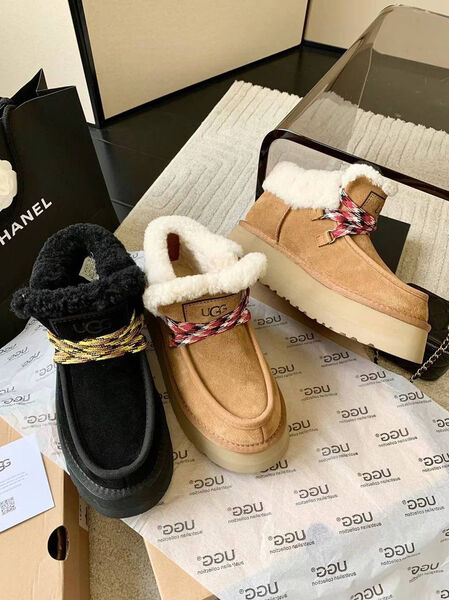 Угги Ugg женский замша бежевый 129820-3