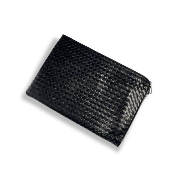 Мужская папка Bottega Veneta мужской кожа черный 150100
