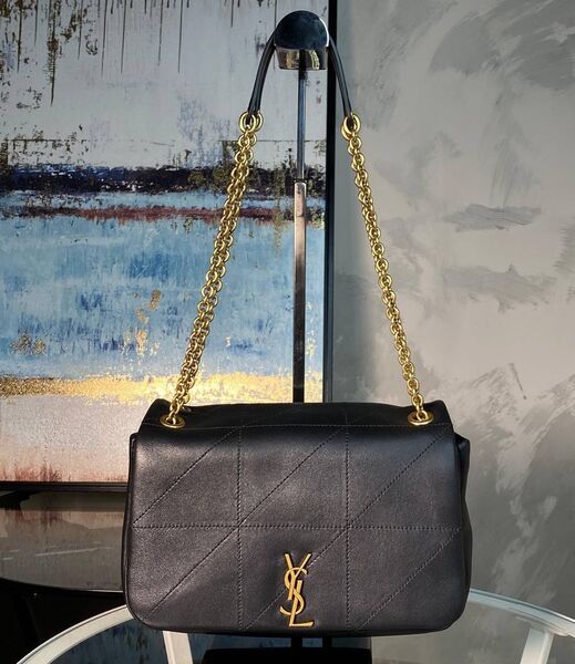 Сумка Saint Laurent женский кожа черный 131083