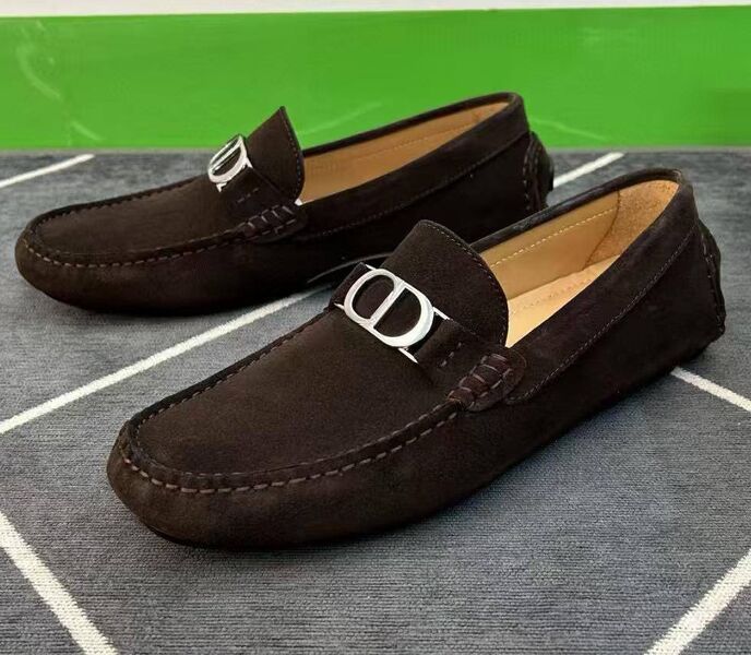 Мужские мокасины Christian Dior мужской замша 190513
