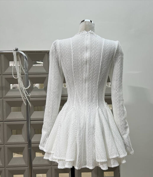Платье Alaïa женский белый 191137-2