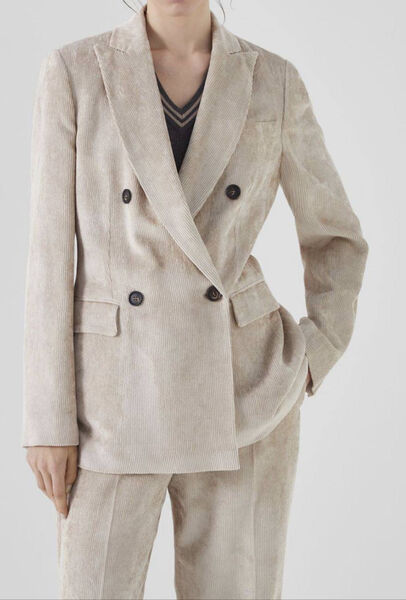 Костюм Brunello Cucinelli женский бежевый 201278-4