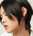 Серьги Miu Miu черный 175834-4