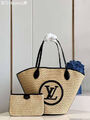 Сумка Louis Vuitton женский текстиль бежевый 196430-9