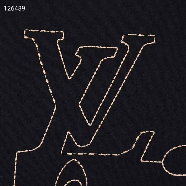 Мужская футболка Louis Vuitton мужской черный 143776-2