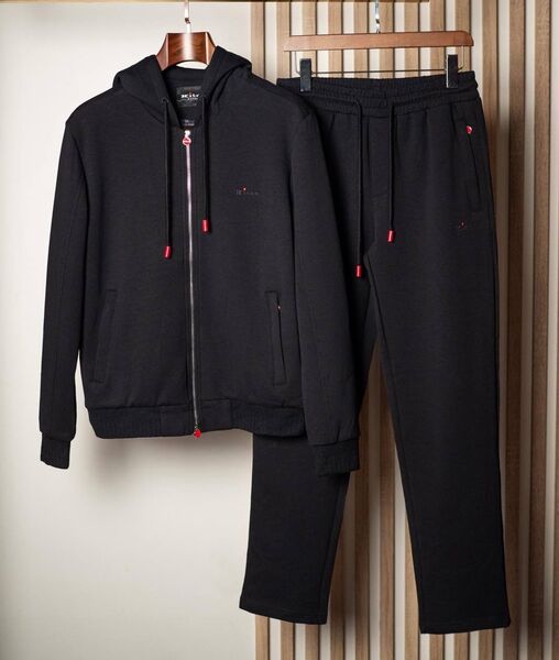 Мужской костюм Kiton мужской черный 162674
