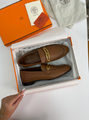 Лоферы Hermès женский кожа 40312-9