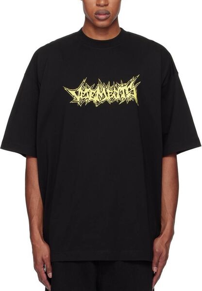 Мужская футболка Vetements мужской черный 173204