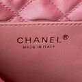 Сумка Chanel 22 женский кожа розовый 126353-9