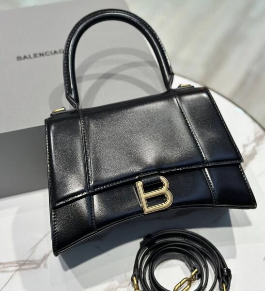 Сумка Balenciaga женский кожа черный 167483