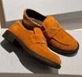 Лоферы Prada женский замша бежевый 165548-1