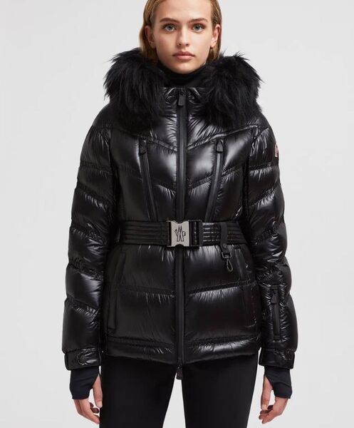 Пуховик Moncler женский черный 171664