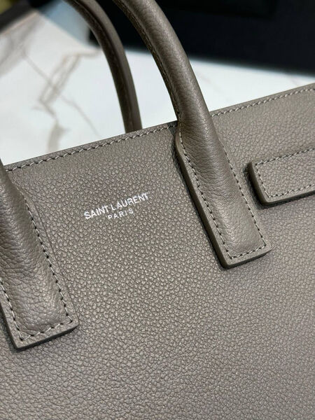 Сумка Saint Laurent Sac De Jour женский кожа бежевый 142011-3
