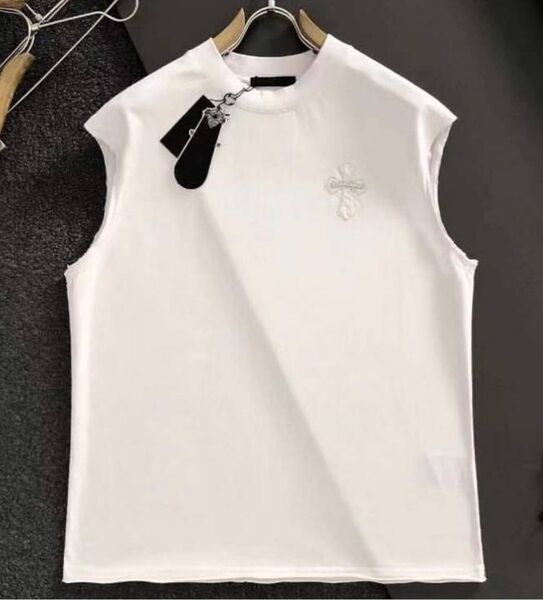 Майка Chrome Hearts женский белый 155889