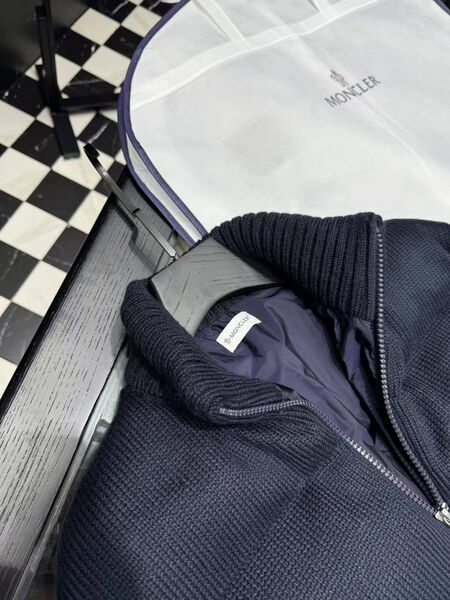 Мужской пуховик Moncler мужской синий 200575-12