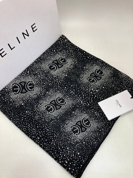 Платок Celine женский кашемир черный 164230