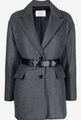 Пальто Prada женский графитовый 124140-2