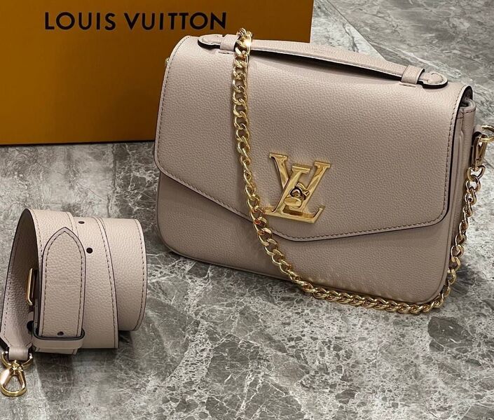 Сумка Louis Vuitton женский кожа розовый 123299