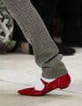 Туфли Miu Miu женский кожа swift бордовый 179488