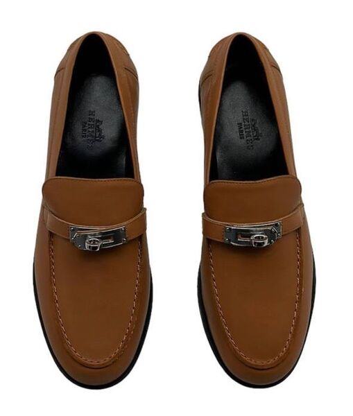 Лоферы Hermès женский кожа 40294-3