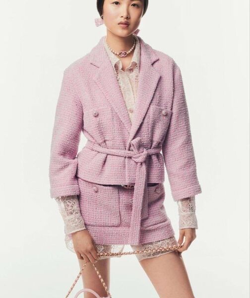 Костюм Chanel женский розовый 185173