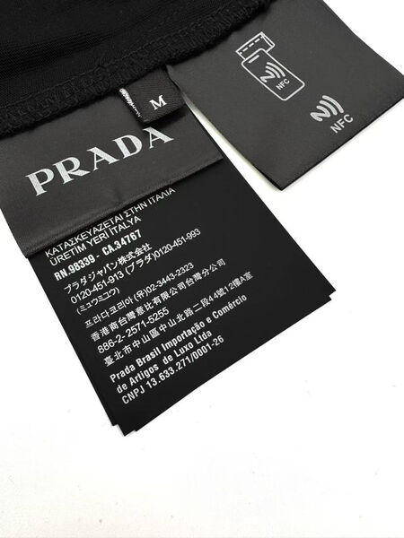 Мужской лонгслив Prada мужской черный 196656-9