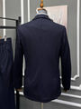 Мужской костюм Loro Piana мужской синий 168650-3
