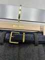 Юбка Miu Miu женский графитовый 169006-3