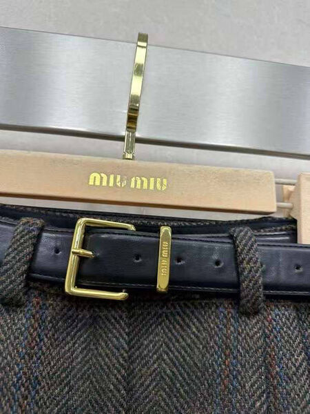 Юбка Miu Miu женский графитовый 169006-3