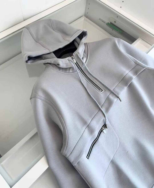 Мужская толстовка Hermès мужской графитовый 166579-5