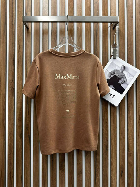 Футболка Max Mara женский бежевый 144202-4