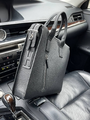 Мужской портфель Hermès мужской кожа черный 96807-5