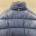 Мужской пуховик Moncler мужской синий 200581-6