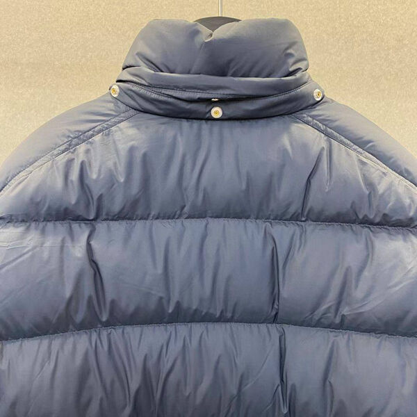 Мужской пуховик Moncler мужской синий 200581-6