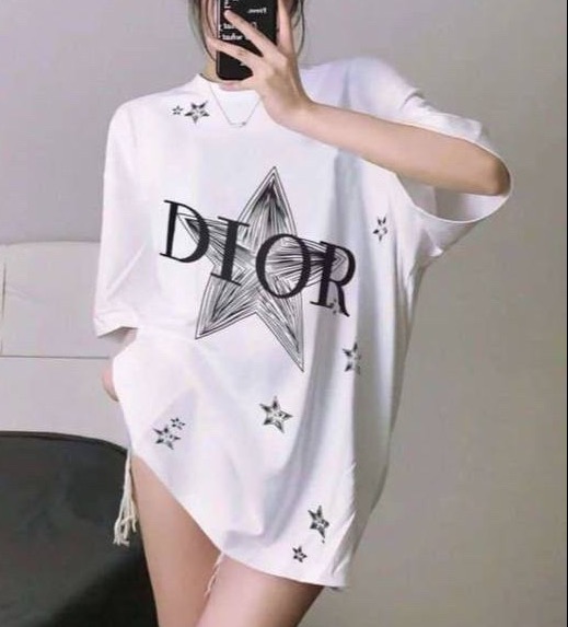 Футболка Christian Dior женский белый 145153