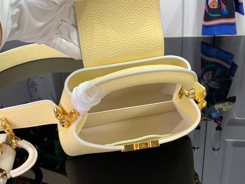 Сумка Louis Vuitton женский кожа бежевый 156975-5