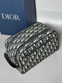 Мужской несессер косметичка Christian Dior мужской текстиль бежевый 150126-1