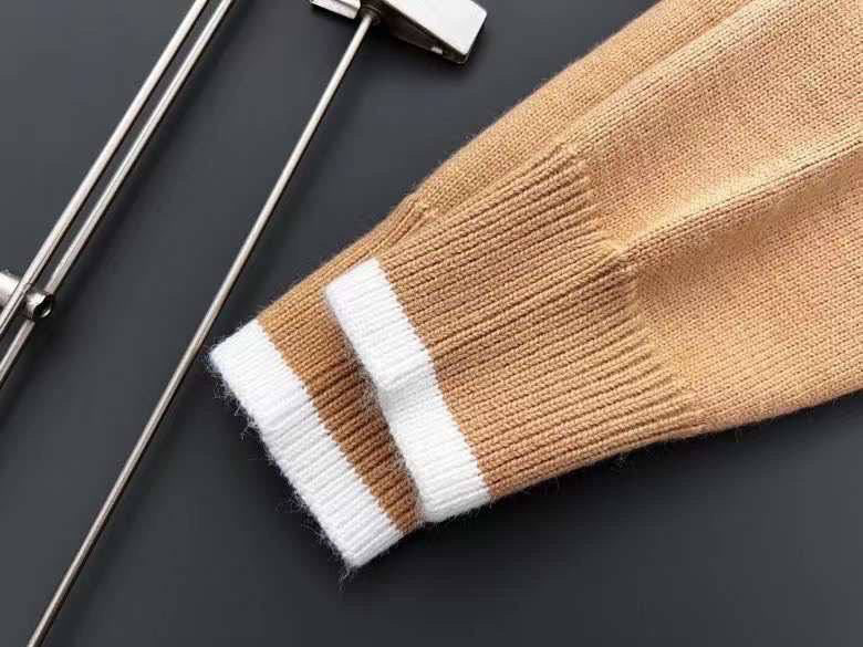 Мужской кардиган Burberry мужской бежевый 93071-6