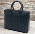 Мужской портфель Bottega Veneta мужской кожа черный 123786-1