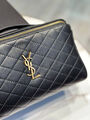 Косметичка Saint Laurent женский кожа черный 157588-2