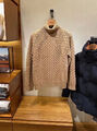 Мужской свитер Zegna мужской вязаная ткань бежевый 130960-3