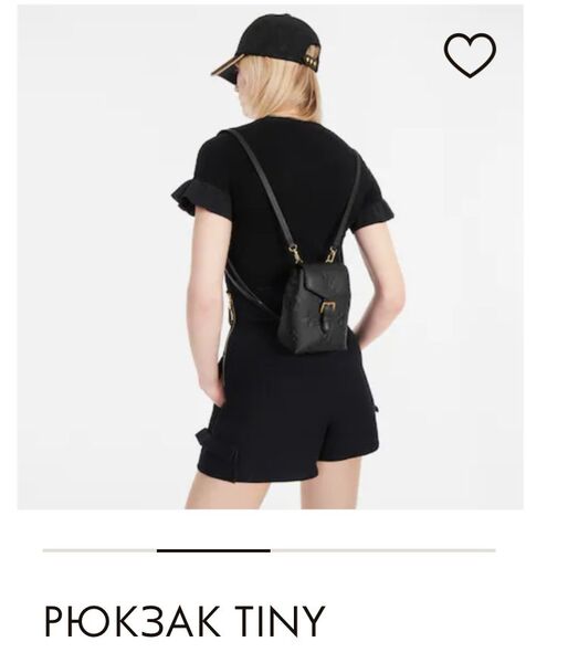 Рюкзак Louis Vuitton женский кожа черный 65202-5