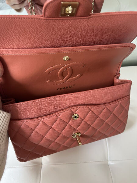 Сумка Chanel 2.55 женский кожа бордовый 141284-5